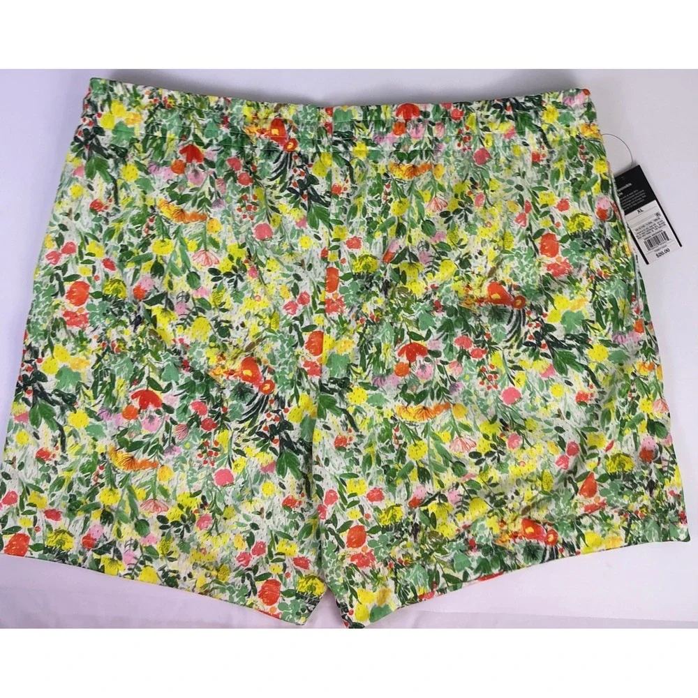 Original Use XL Floral Print Drawstring Shorts Women's Lightweight Summer Casual
